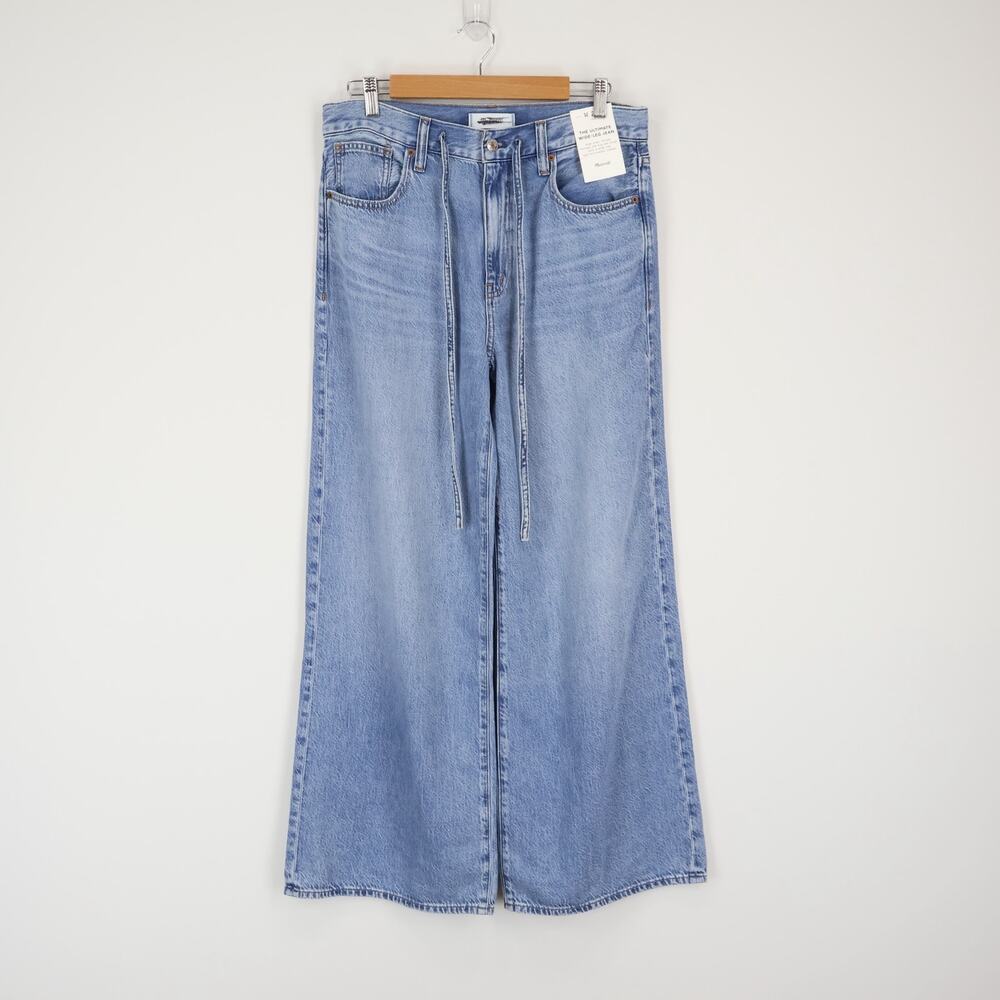 Madewell The Ultimate Wide Leg Jean Airy Denim Raebrook Wash Size 29 NWT - Picture 2 of 8